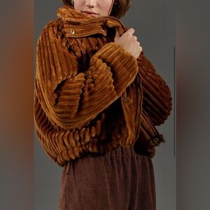 BDG Isla Corduroy Puffer Jacket